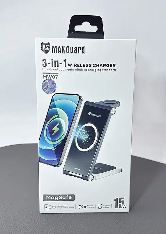 Maxguard 3 In 1 MagSafe Wireless Charger