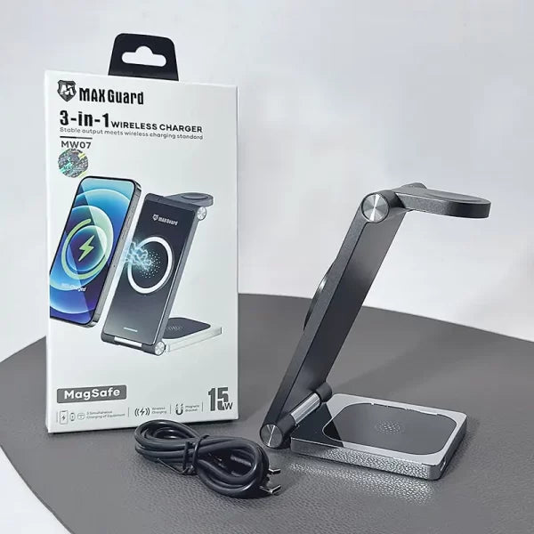 Maxguard 3 In 1 MagSafe Wireless Charger