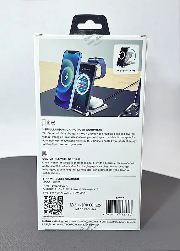 Maxguard 3 In 1 MagSafe Wireless Charger