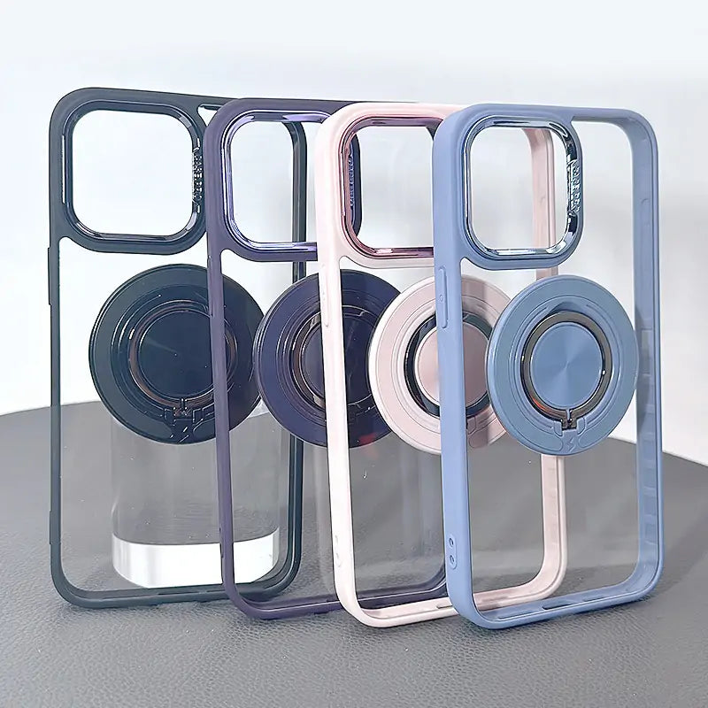 Kinglink Transparent Ring MagSafe Case for iPhone