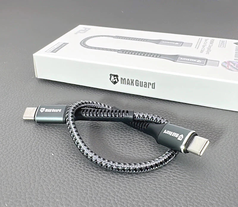 Maxguard 25CM PD 65W Type-C To Type-C Cable