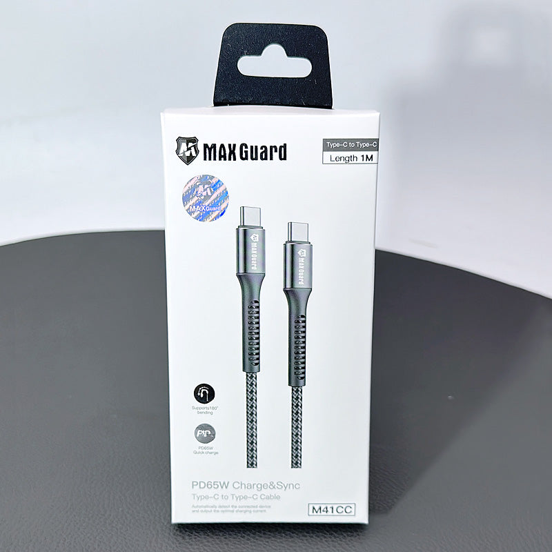 Maxguard 1M PD 65W Type-C To Type-C Cable