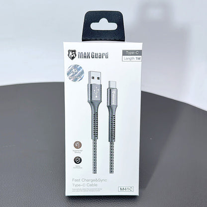 1M USB to Type-C Cable fast charging 3A MaxGuard gadget experts australia