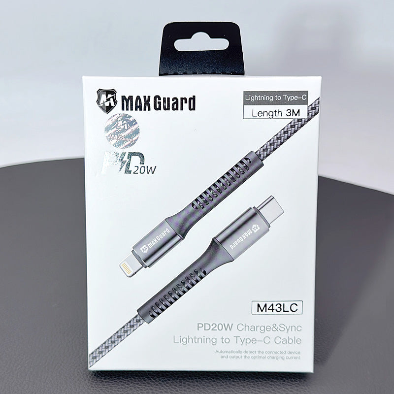 Maxguard 3M PD 20W Lightning To Type-C Cable