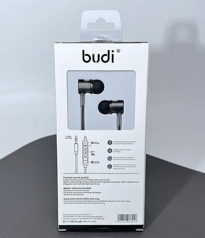 Budi HIFI MIC Headphone For IOS/Android Earphone EP01