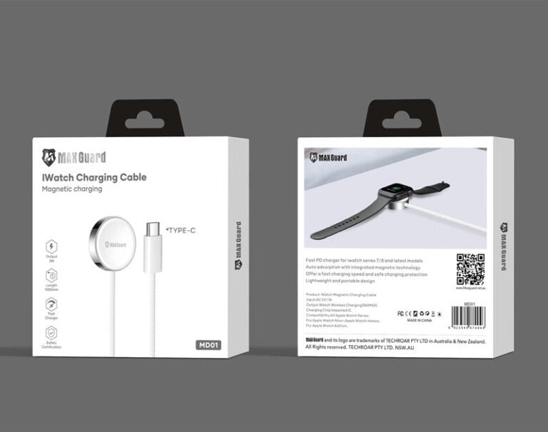 Maxguard 1m Apple Watch Charging Type-C Cable