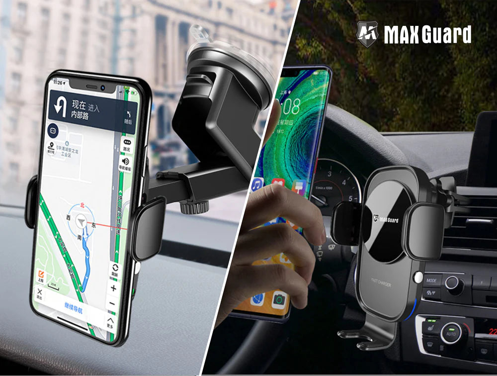 Maxguard 15W Wireless Charger Car Bracket Holder C9 Plus