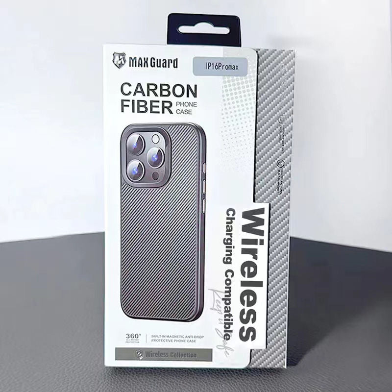 Maxguard Carbon Fiber MagSafe iPhone Case