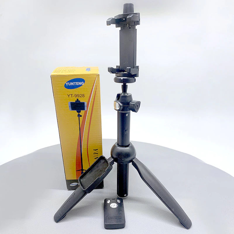 YunTeng Wireless Selfie Stick With Bluetooth Remote Tripod 9928