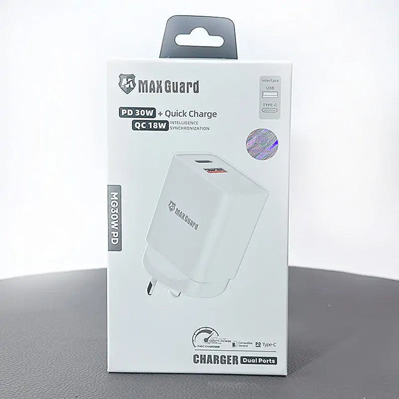 PD 30W+ QC 18W Home Charger Maxguard