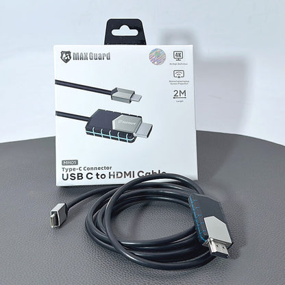 Maxguard 2m 4K High-Definition Type-C Connector USB C To HDMI Cable