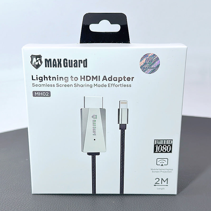 Maxguard 2m 1080 Full HD Lightning To HDMI Adapter