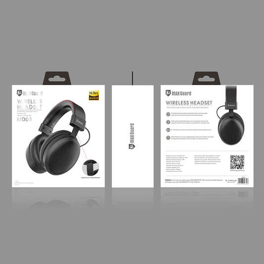 Maxguard Wireless Hi-Res Audio Headset Earphone