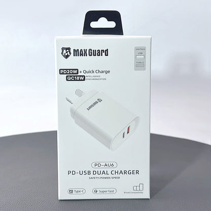 PD20W QC18W USB Type-C Home Charger Maxguard