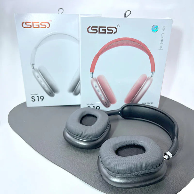 SGS Wireless Headphones Earphones S19