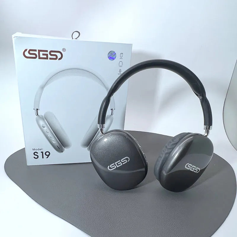 SGS Wireless Headphones Earphones S19