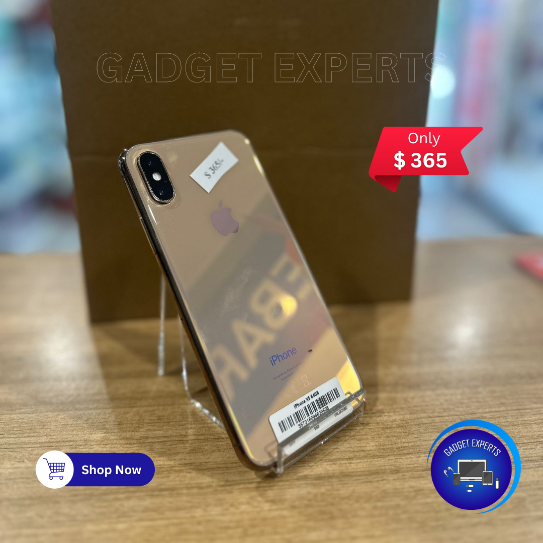 Preowned Apple iPhone XS 64GB Gold gadget experts australia