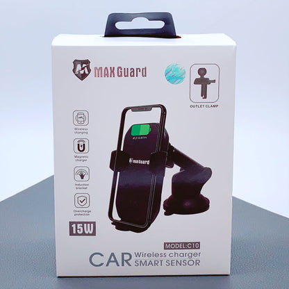 Maxguard 15W Wireless Car Charger C10