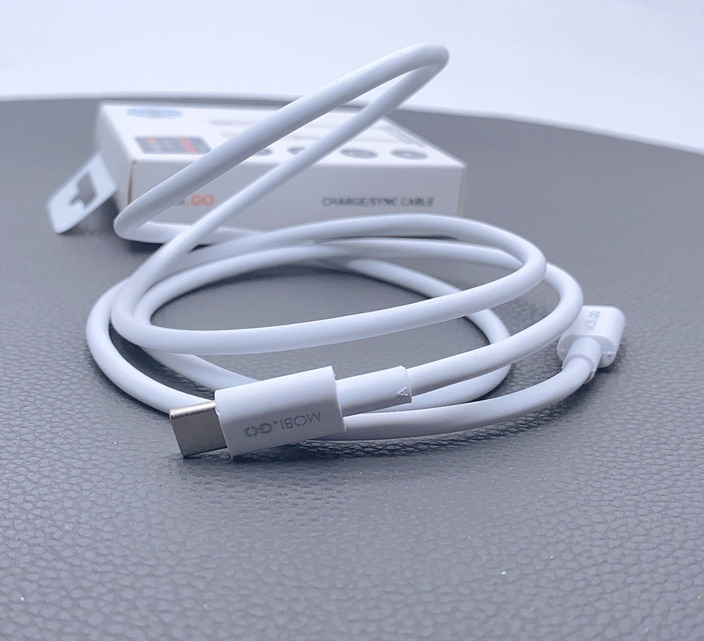 Mobigo 1m 18W PD Type-C To Lightning Cable 201LC