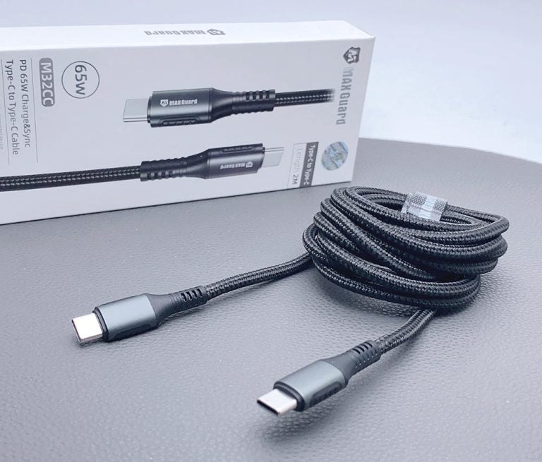 Maxguard 2m PD 65W Type-C To Type-C Cable